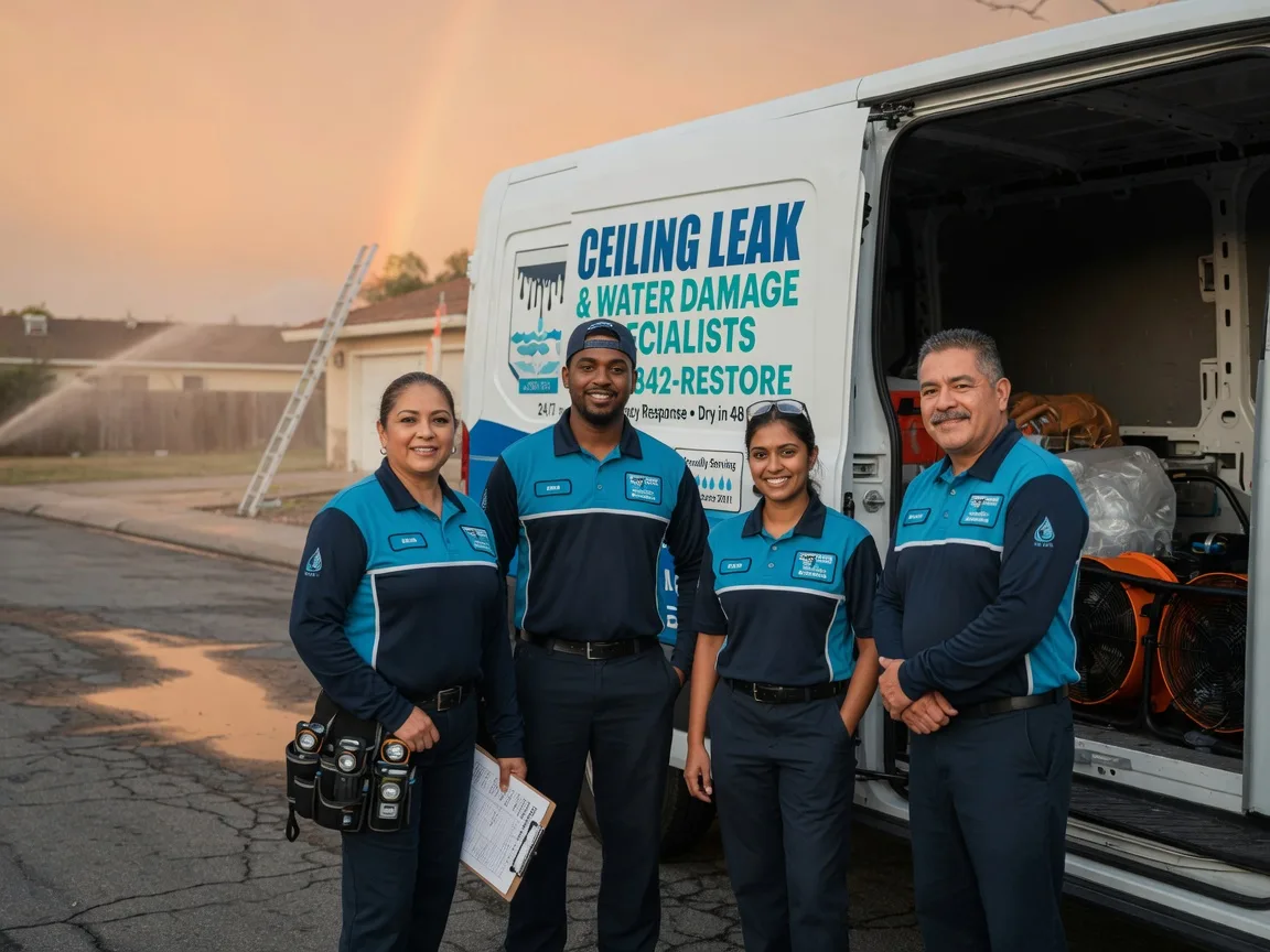 Ceiling Leak Cleanup company in Morris, PA
